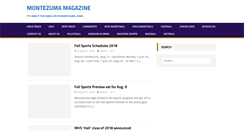 Desktop Screenshot of montezumamagazine.com